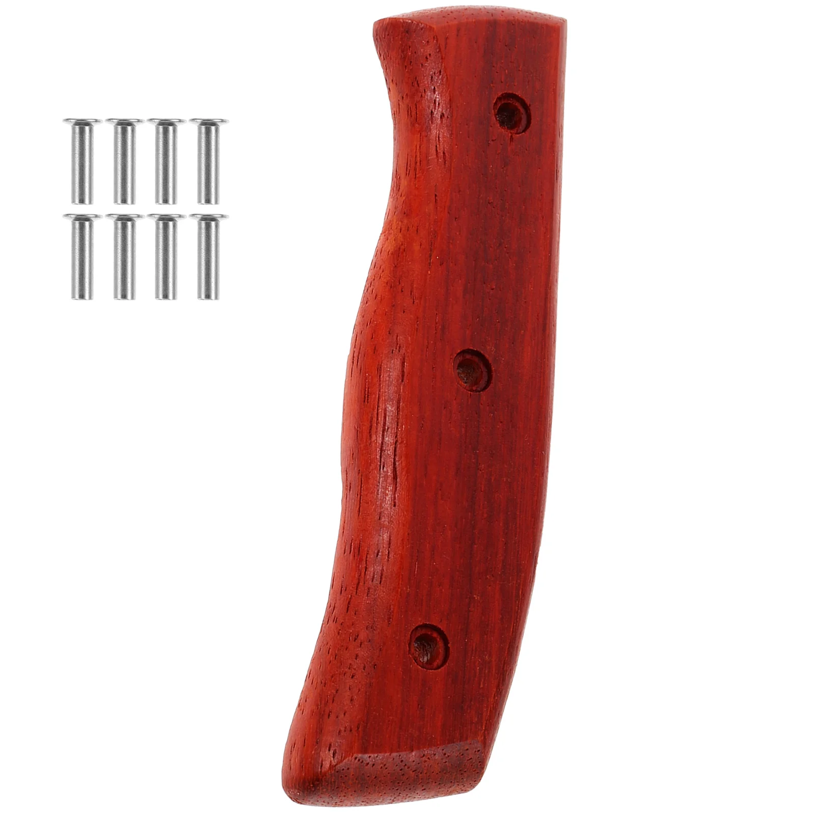 

Ergonomic Wood Handle Replacement for Chopping Cutter Kitchen Grip Non-Slip Comfortable Control Sturdy Wear Resistant Cutter