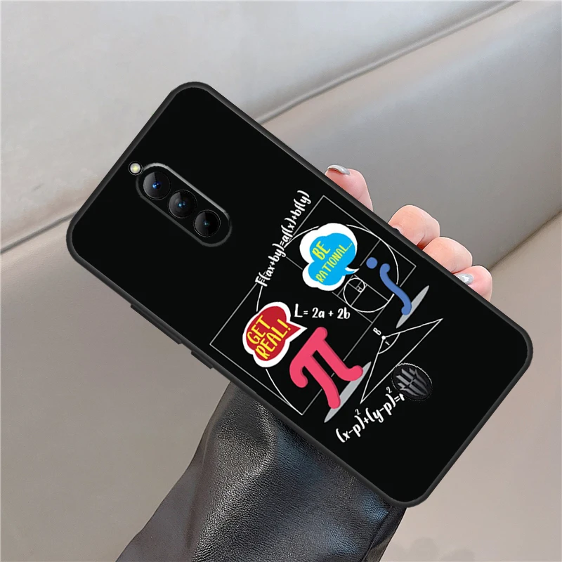 حافظة Math Formula Pi لهاتف ZTE Nubia Red Magic 10 Air 5G 7 6S 7S Pro RedMagic 10 9 8 8S 9S 10S Pro Plus