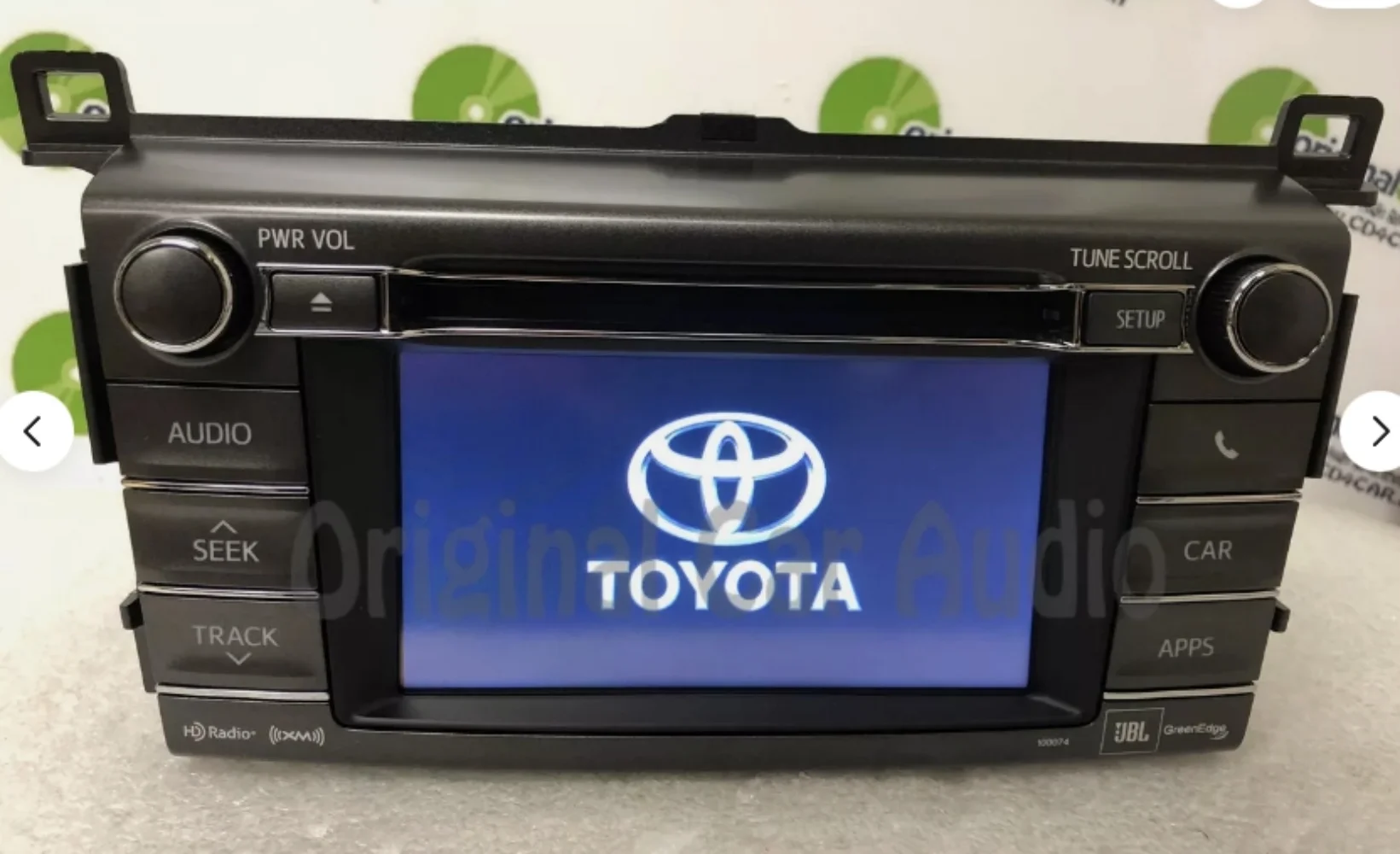 

2013-2015 Toyota Rav4 JBL OEM AM FM Entune Bluetooth-блок с сенсорным экраном 100074