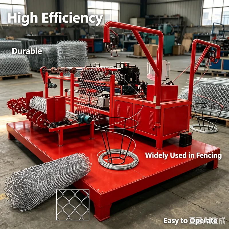 Industrial Grade PVC Coated Wire Fencing Loom Line To Prevent Operational Failure Customized Diamond Grid Net Infrastructure