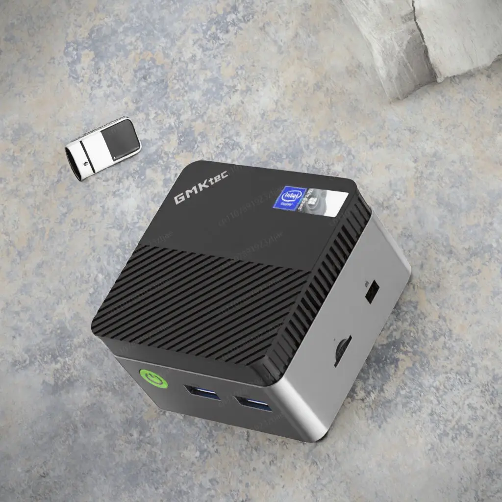 GMKtec G5 Alder Lake N97 미니 PC 윈도우 11 프로 DDR5 4800Mhz 12GB 512GB M.2 2242 SATA WIFI5 BT4.2 SSD 휴대용 포켓 컴퓨터 썸네일 3