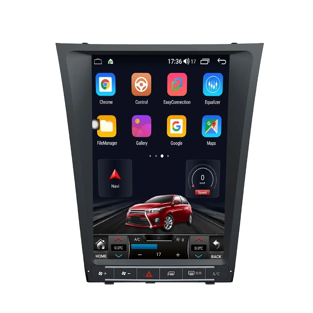 

For Android 13 Car Screen DVD Player With GPS Navigation DSP & OBD2 Functions Compatible With Lexus GS300 GS350 GS460 2006-2011