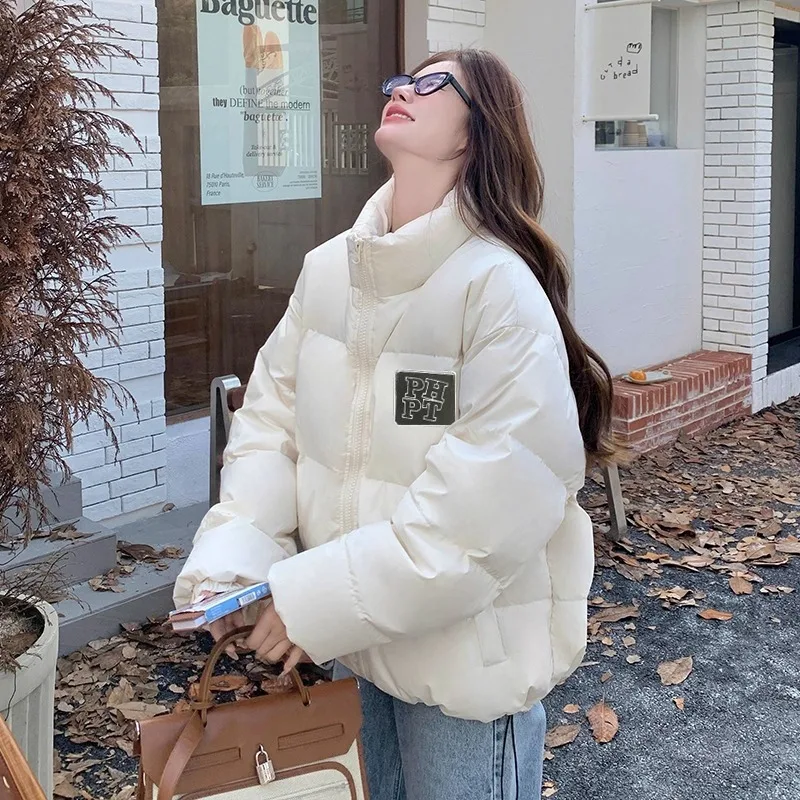 

Parkas Womens Knee Autumn Corduroy Ribbed Hem Buttonless Slant Crewneck Youth Leisure Stretchy Relaxed Soft Pure Vintage Casual