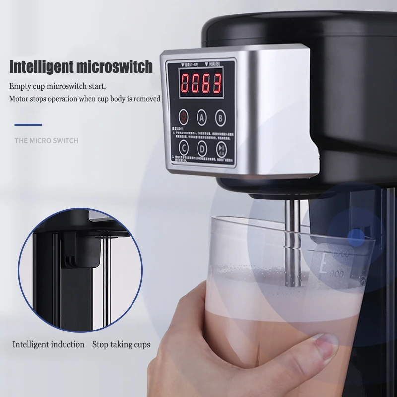 Rekable diy timing 6 speed setting milk shake machine professionnel milkshake maker blender