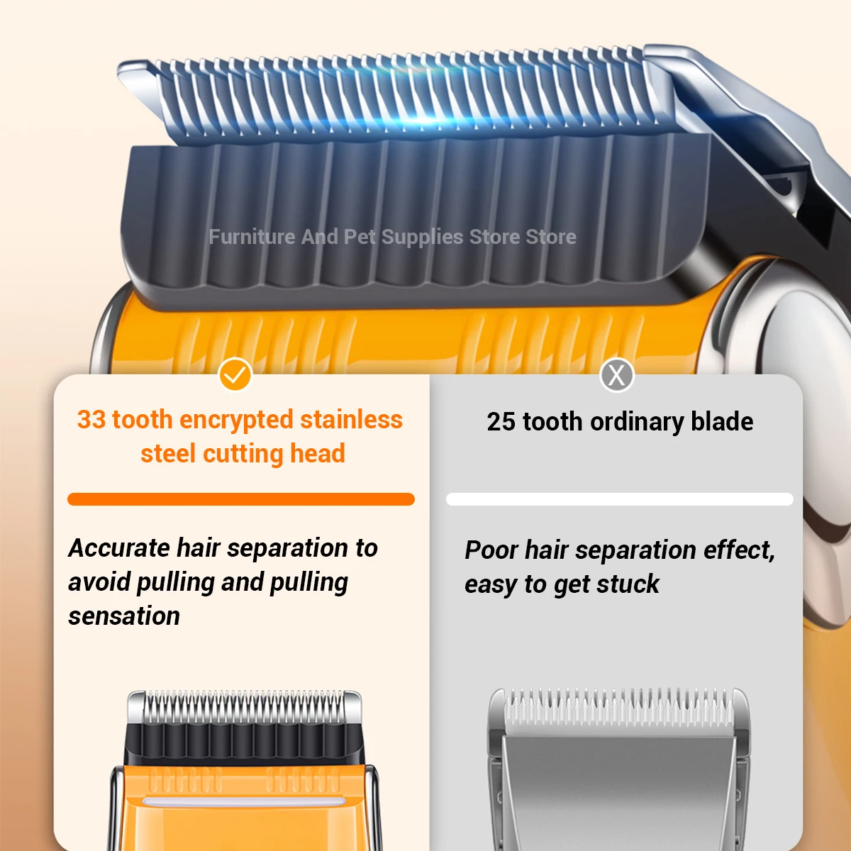 الكهربائية الكلاب الاستمالة المقص المهنية مقص الشعر للحيوانات الأليفة الشعر المتقلب اللاسلكي منخفضة الضوضاء ماكينة حلاقة القاطع مقص