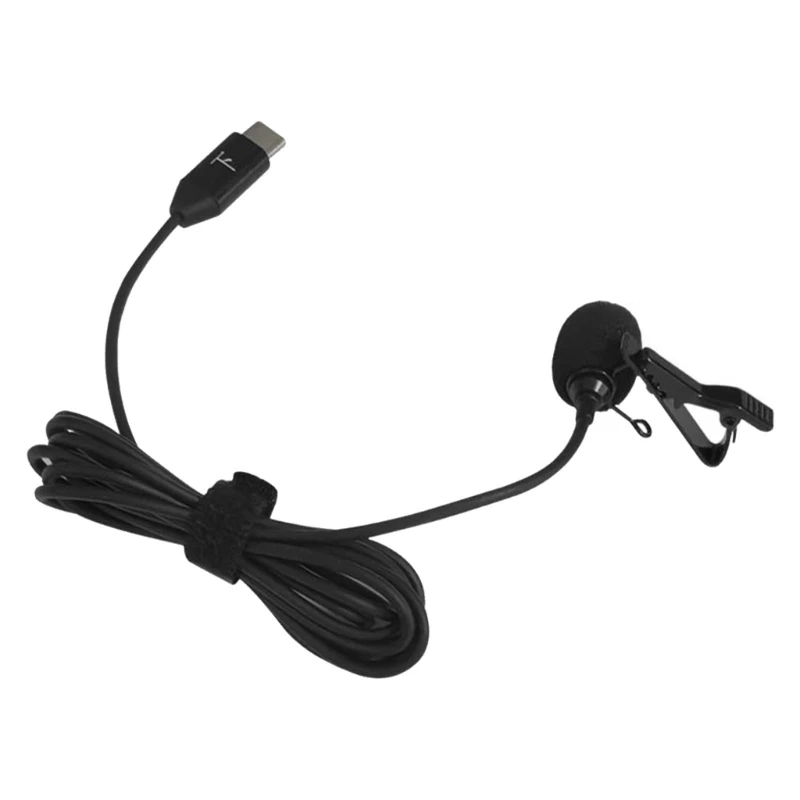 

Clip Lavalier For 360 Microphone with Omnidirectional Sound Pickup Enhances Voice for Video Production N2UB