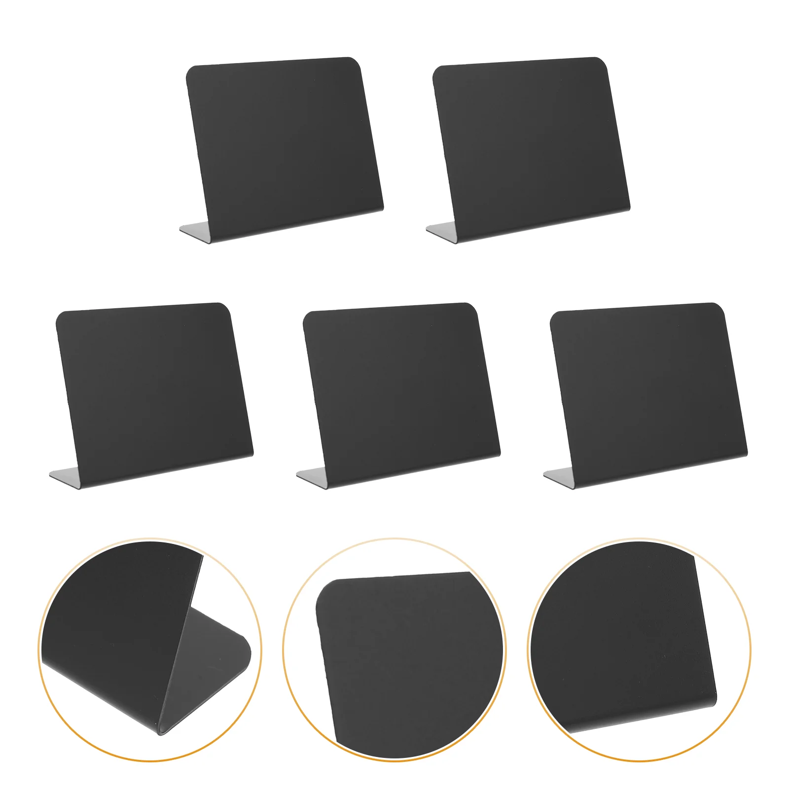 

5 Pcs Blackboard Signage Multi-function Chalkboard Price Display Supermarket Supply Boards Label Message