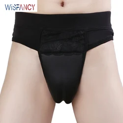 Men Hiding Gaff Panties Body Shaper Briefs Fake Vaginal Pad for Crossdressing Male underwear for Transgender Shemale