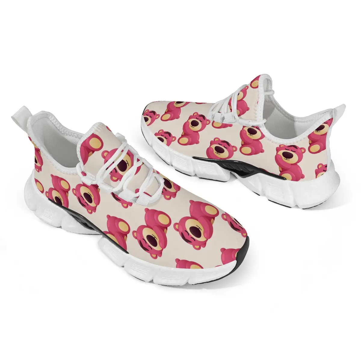 

Christmas Cute Women's Shoes Lace Up Flats Men Shoes Mesh Breathable Tennis Sports Shoe Athletic Male Sneakers Men's Sneakers