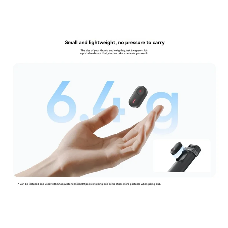 

B86B-Пульт дистанционного управления для камеры движения, мини-спортивная камера, пульт дистанционного управления, маленький и легкий