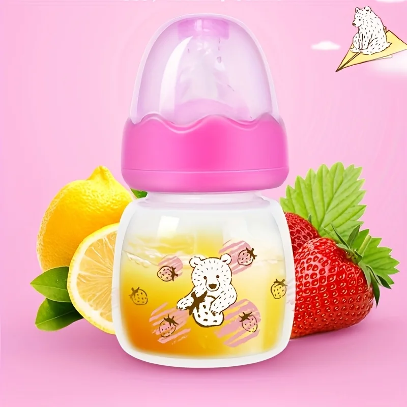 60ml/3oz Standard-neck PP Baby Bottle, Mini-Newborn Feeding Bottle, Juice Bottle