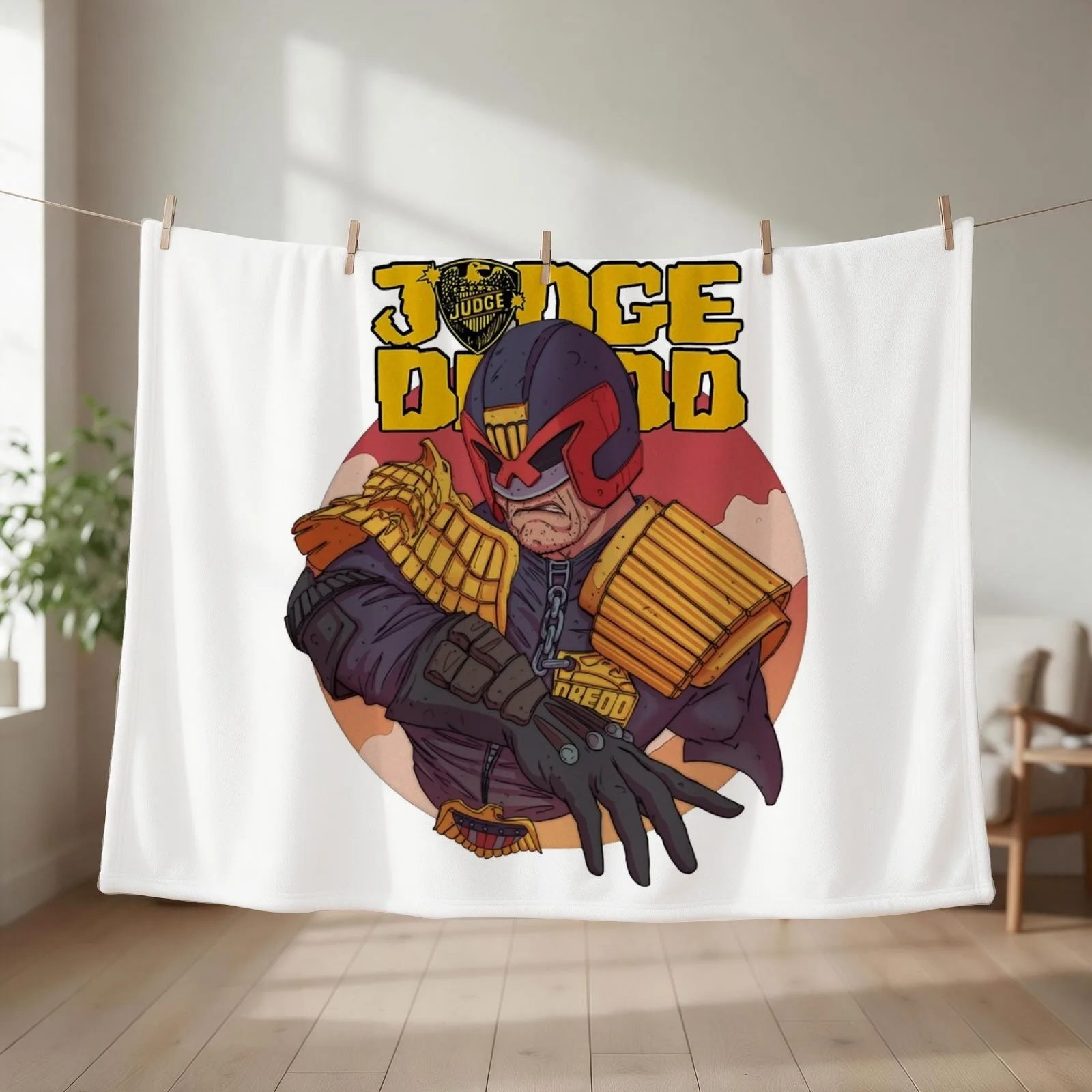 judge dredd Throw Blanket christmas gifts blankets and throws Sofas decorative Blankets