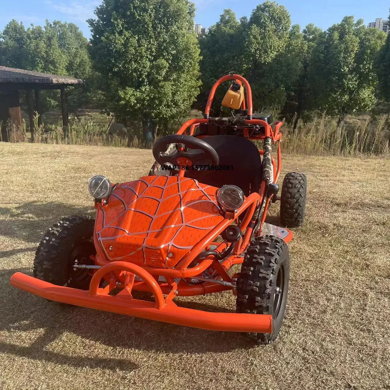125cc Powered Go Kart Off Road High Capacity Go Kart