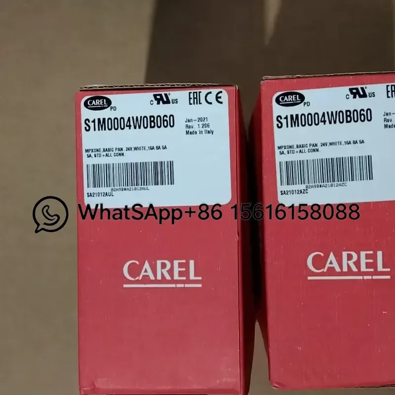 CAREL Electronic Thermostat S1M0004W0B060 Digital Temperature Controller HVAC Refrigeration Control Module Industrial Cooling