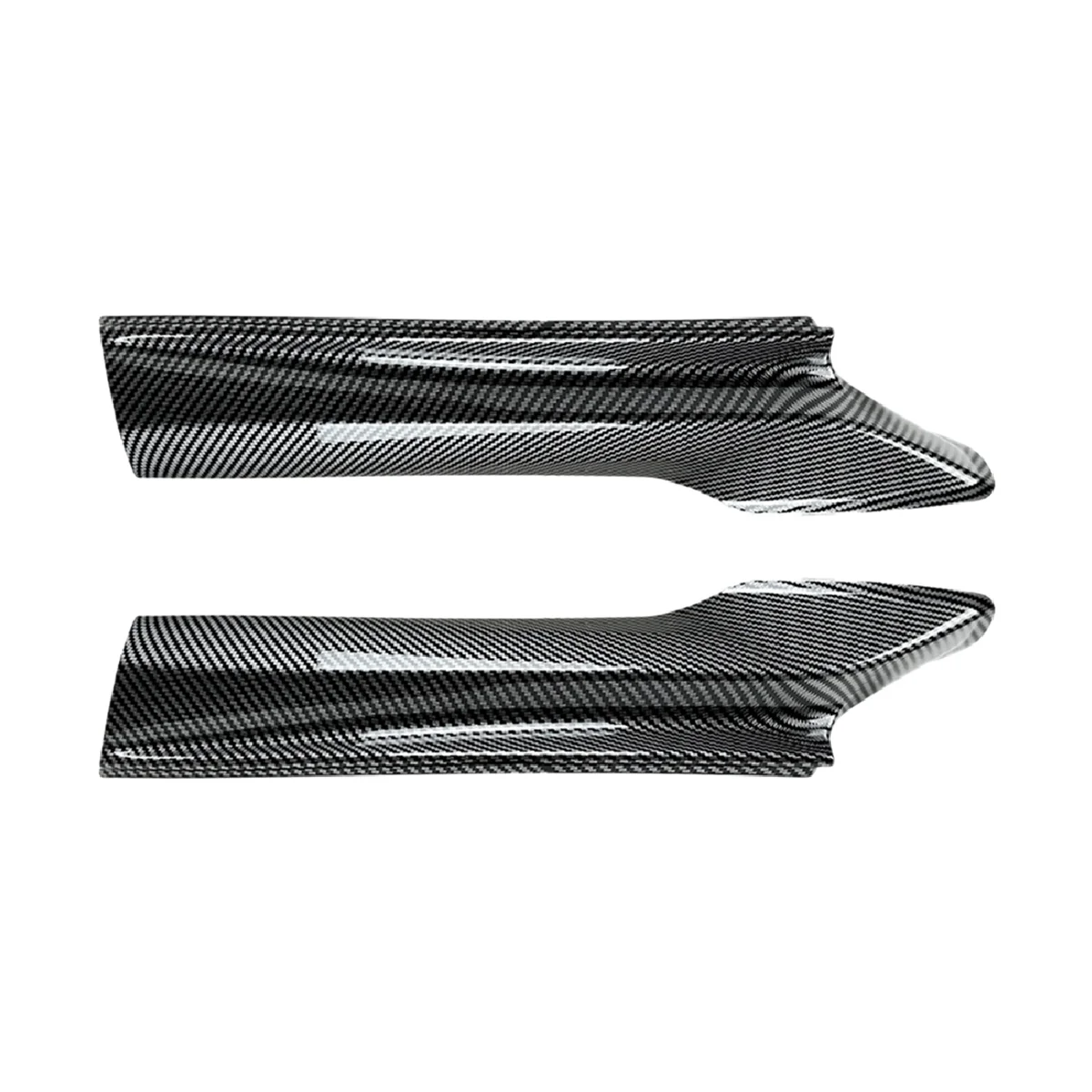 Car Carbon Fiber Front Bumper Lip Angle Diffuser Splitter Spoiler Protector for BMW 5 Series F10 F11 M Sport 2011-2017