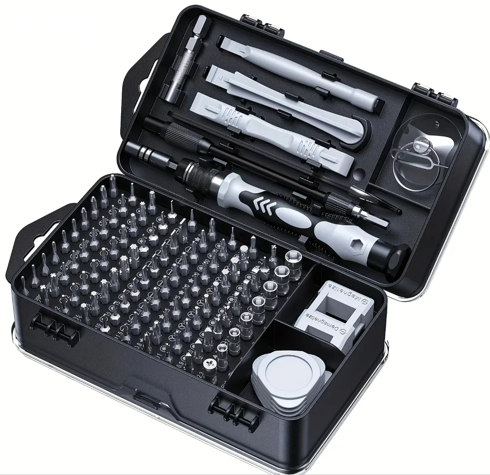 Mini Precision Screwdriver Set Electronic Repair Tool Kit Portable Star & Triwing Bits for Notebook Computer Maintenance