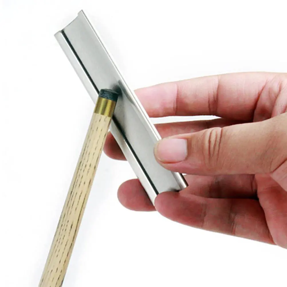 

High Quality Billiard Pool Cue Tip Shaper Burnisher File Durable Material Easy Installation Good Using Experience Avoid Miscues