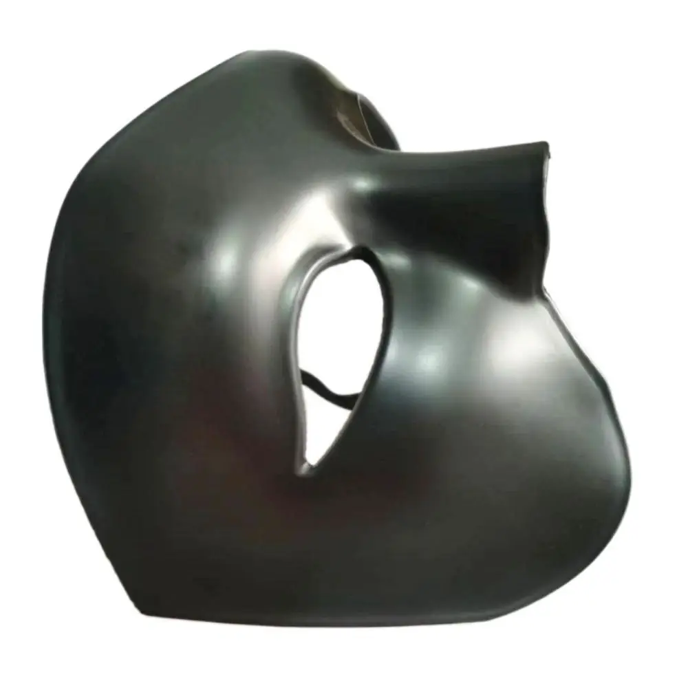 Máscaras de plástico creativas para Cosplay, accesorios ligeros y duraderos para disfraz de Carnaval, media máscara fantasma gruesa