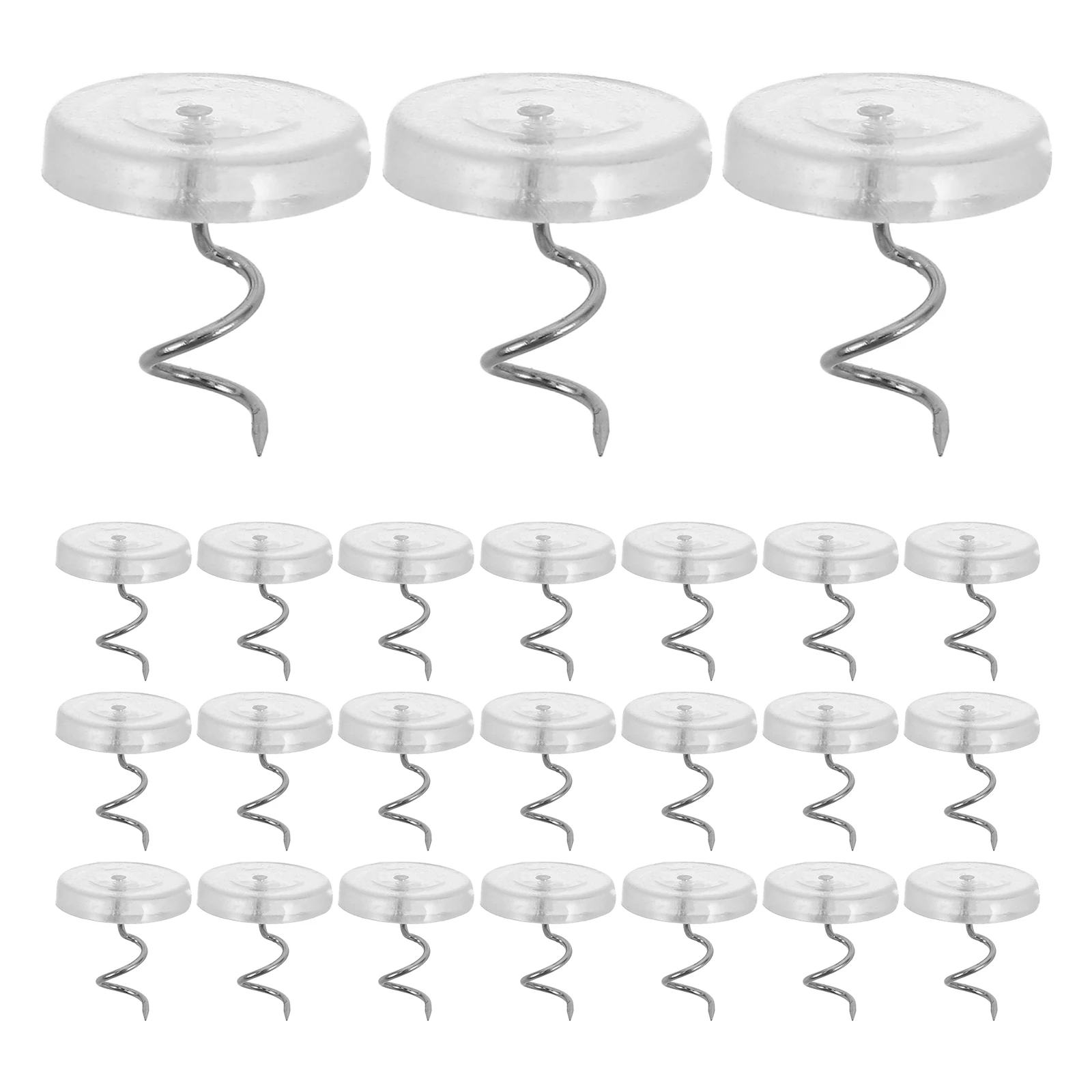 

100 Pcs Sheet Holder Dust Ruffle Pins Outdoor Cushion Fasteners Indoor Chair Arm Cover Pp Bedskirt Headboard Tacks Bedding