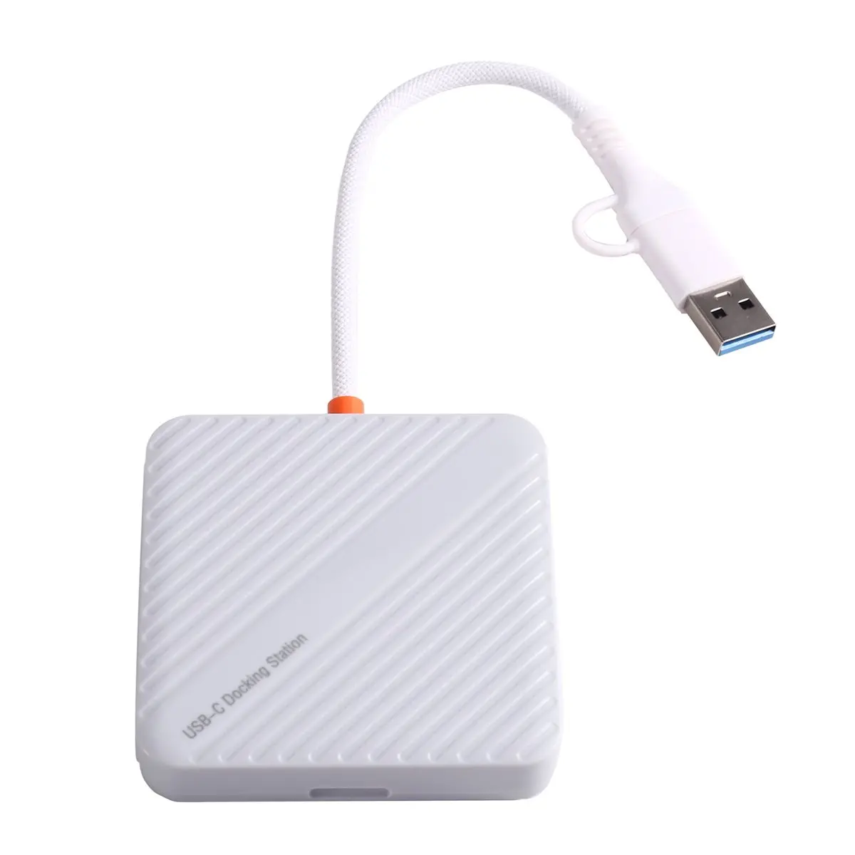 VALUE/MONEY 2 in 1 Multifunctional Memory Card Case Reader Storage Box with USB/Type-C Cable for SD/TF Card Storage Manager
