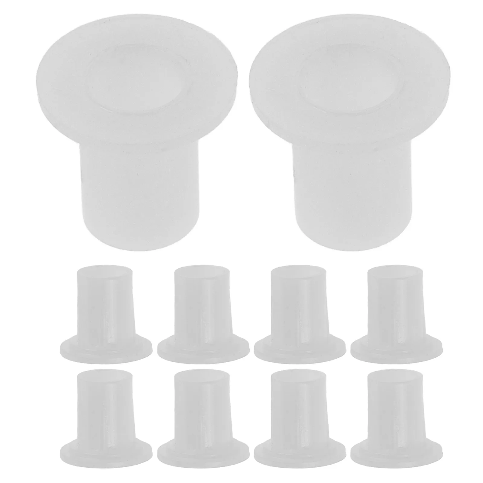 40Pcs Roller Skate Accessories Plastic Side Plugs Small Inner Diameter Bearing Spacer Replacement Skate Axle Sleeve Universal
