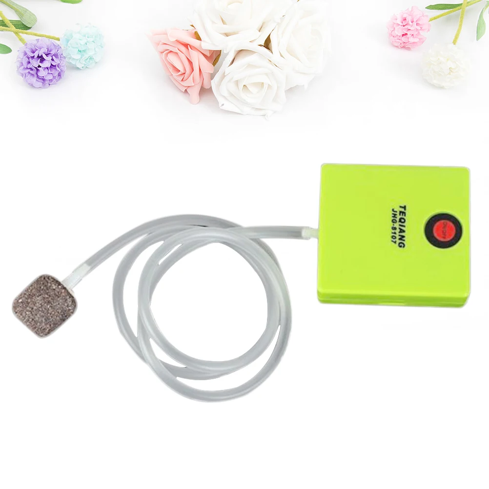 

Oxygen Pump Fishing Aquarium Dry Compact Easy to Carry Mini