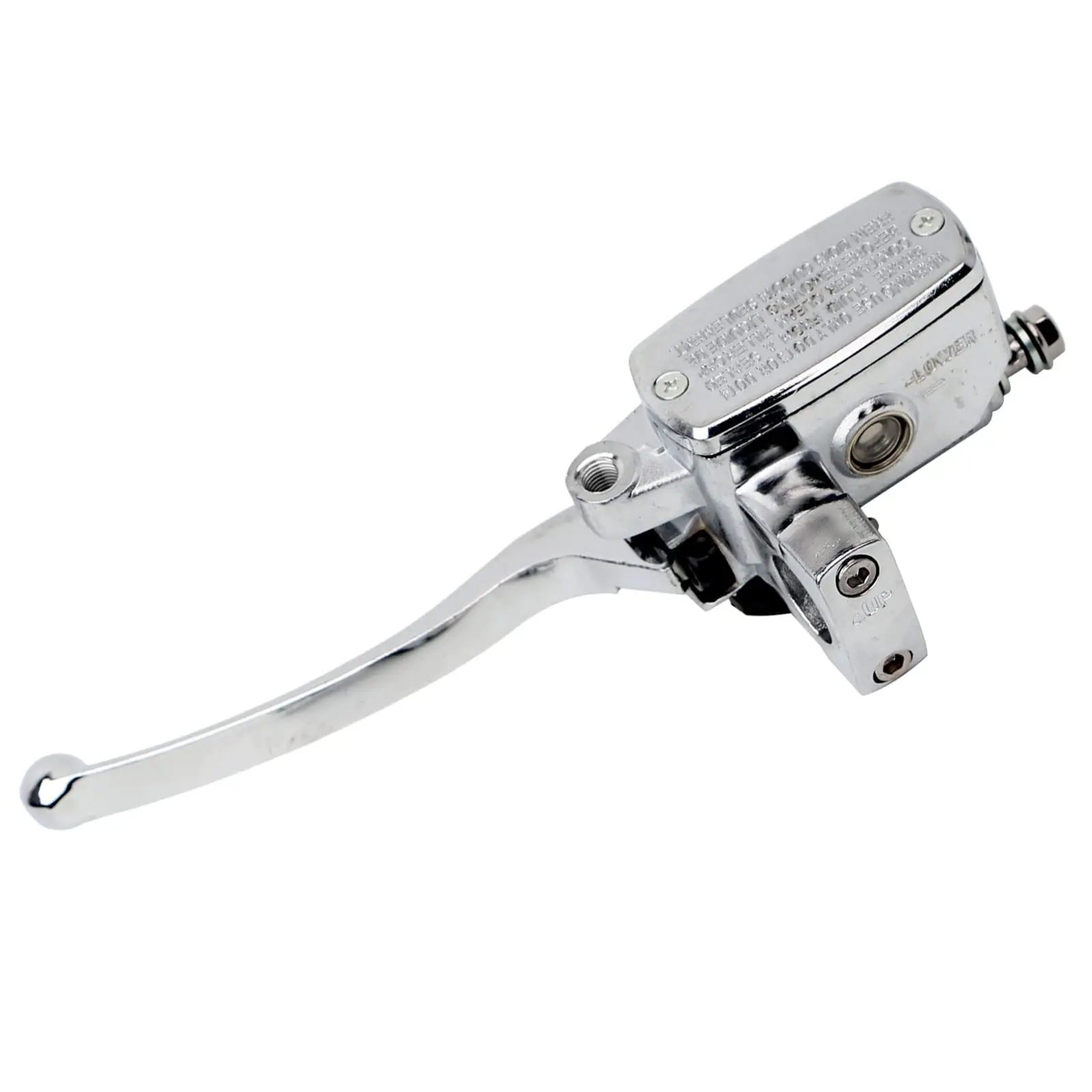 

Motorcycle Universal Chrome 1" 25mm Right/Left Brake Clutch Master Cylinder Lever for Honda Yamaha Suzuki Scooter ATV UTV Parts