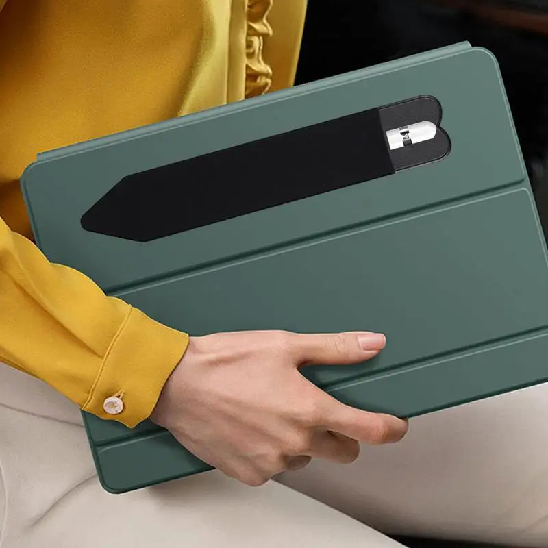 Porte-stylet portable adhésif pour le matin et tablettes