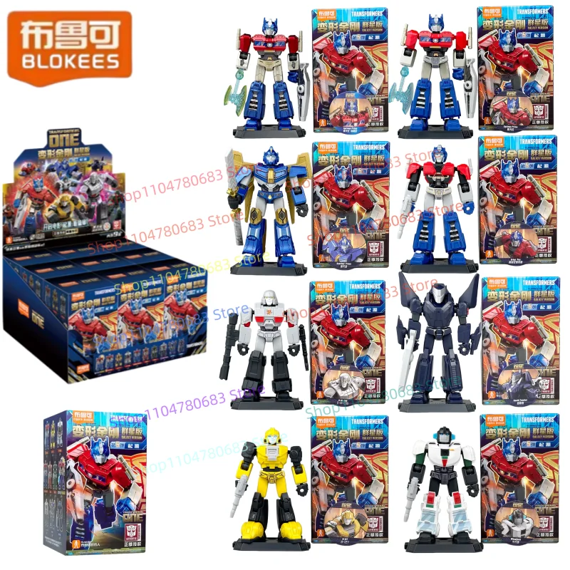 

BLOKEES Transformers Building Blocks Stars Series Wave 5 Origin Optimus Prime Action Figures Transformable Robot Toys Gifts