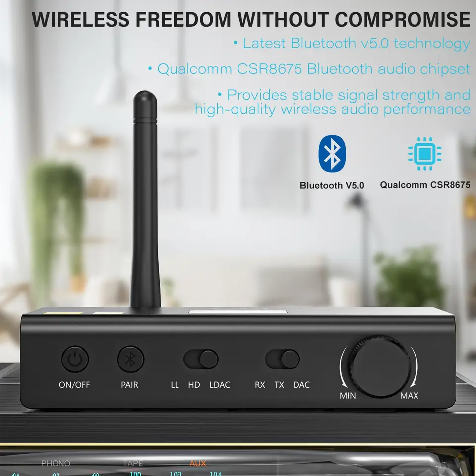 1Mii DS700 Bluetooth送信受信機 3-in-1