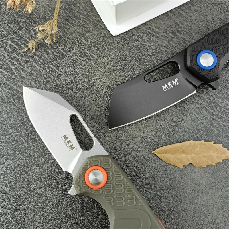 Carry a folding knife with you, hunting 8Cr13MoV blade, outdoor survival rescue nylon fiber handle tool knife