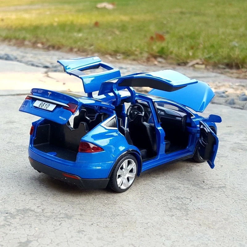 Halolo New1:32 Tesla MODEL X MODEL3 Alloy Car Model Diecasts & Toy Vehicles Toy Cars Kid Toys For Children Gifts Boy Toy