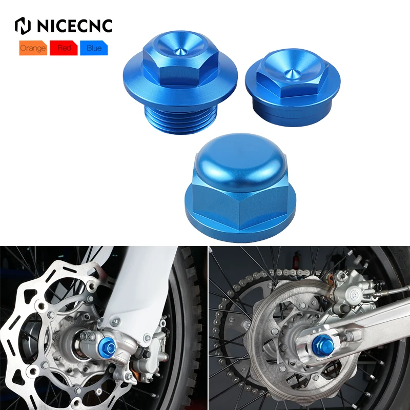 M20x1.5 Front Rear Wheel Lock Spindle Pin Nut For Husqvarna TE 300 TE 125 FE 250 FE 350 FE 450 KTM EXC 300 EXC-F 350 2016-2022