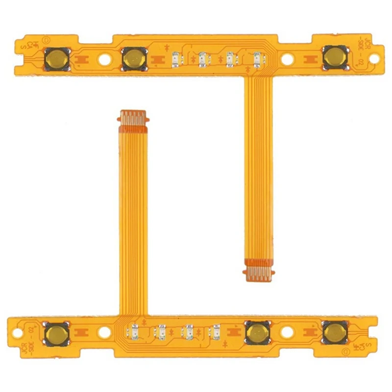 RISE-2 шт. ленточных гибких кабелей с кнопками Sl и Sr, совместимых с контроллером Nintendo Switch Joy-Con