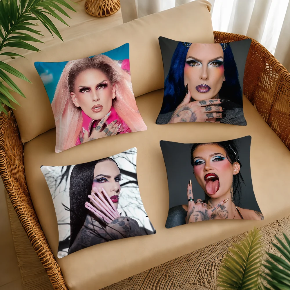 STAR J-JeffreeS S-StarS Cushion Cover Square Decorative Throw Pillow Case Sofa Bed Living Room Anniversary Gifts