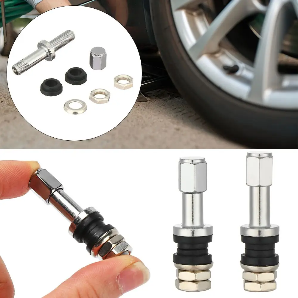 Automobile Parts for TR48E/TR43E Bolt-in Style Tubeless Wheel Tire Valve Car Tire Valve Tire Valve Stem Stem Dust Cap