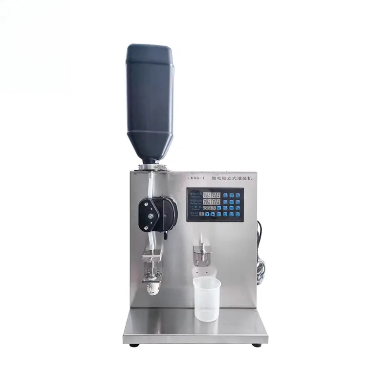 Pequeñas industrias Semi Automático Body Shop Crema de mantequilla Pegamento UV Máquinas de llenado de esmalte de uñas en gel