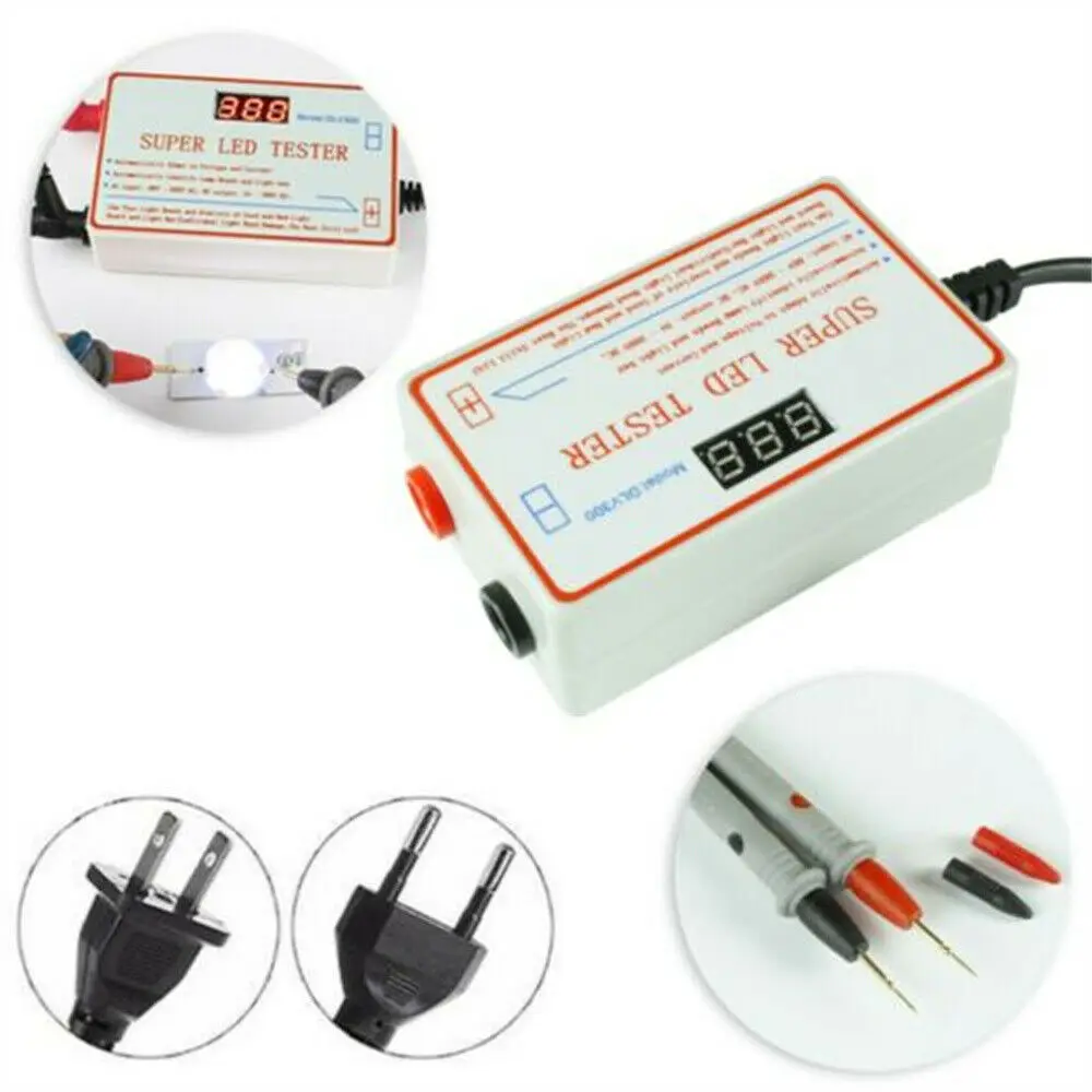 100% new tester led EU Plug 0-300V/320V Output LED TV Backlight Tester Multipurpose LED Strips Beads Test Tool LS'D Tool