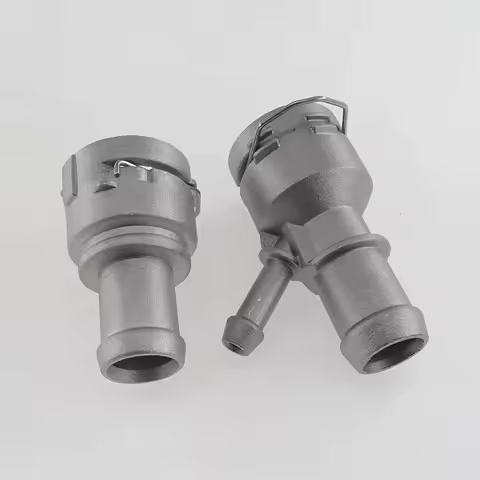 1K0122291 3B0122291B New Coolant Heater Hose Connector Connector Flange Set Aluminum for VW Golf Jetta Passat Audi TT A3 Q3