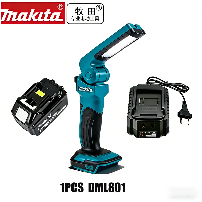 

battery️ Original Makita DML801 18V LXT rechargeable work light folding desk lamp LED flashlight is only used for tool lighting