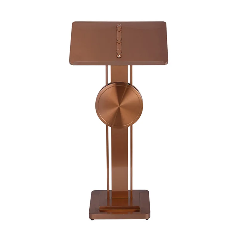 Stainless Steel Restaurant Hotel Catering Restaurant Order Board Vertical Menu Display Stand Menu Table Wine List Billboard