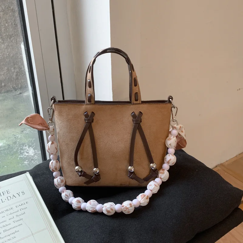 

Women's Bag2025Autumn and Winter New Large Capacity Single Shoulder Handbag Fashion Commuter Women's Tote Bag Small Bucket Bag H