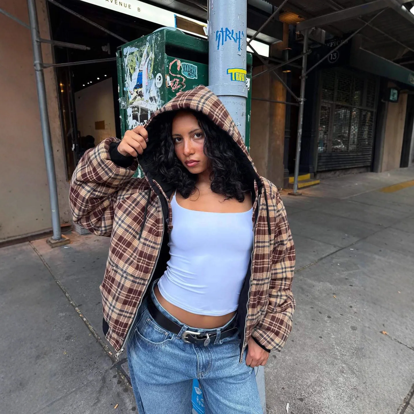Wear on Both Sides Casual High Street Harajuku Oversized Zipper Hoodie Women Trendy Vintage Hip-hop Rock Loose Sweatshirt Y2k