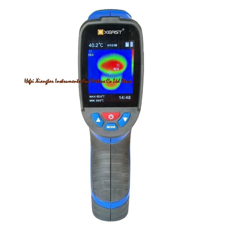 

Тепловизионная камера XEAST XE-26 промышленного класса с цветным ЖК-дисплеем 2,4 дюйма, 320x240 пикселей, интерфейс USB, OEM