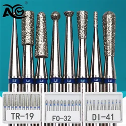 AG 10 pieces/set FG diameter drill bit 1.6mm high-speed handle TC/TF/TR/BC/DI/EX/FO/SF/SI/SO series drill bits