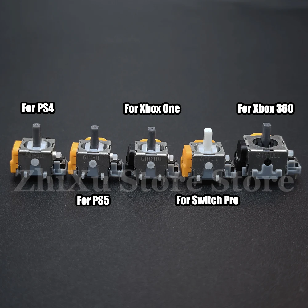 2-10PCS Replacement Hall Effect Joystick 3D Analog Joystick for PS5 PS4 For Xbox One/360 Switch Pro Controller Repair Accessory - view 3