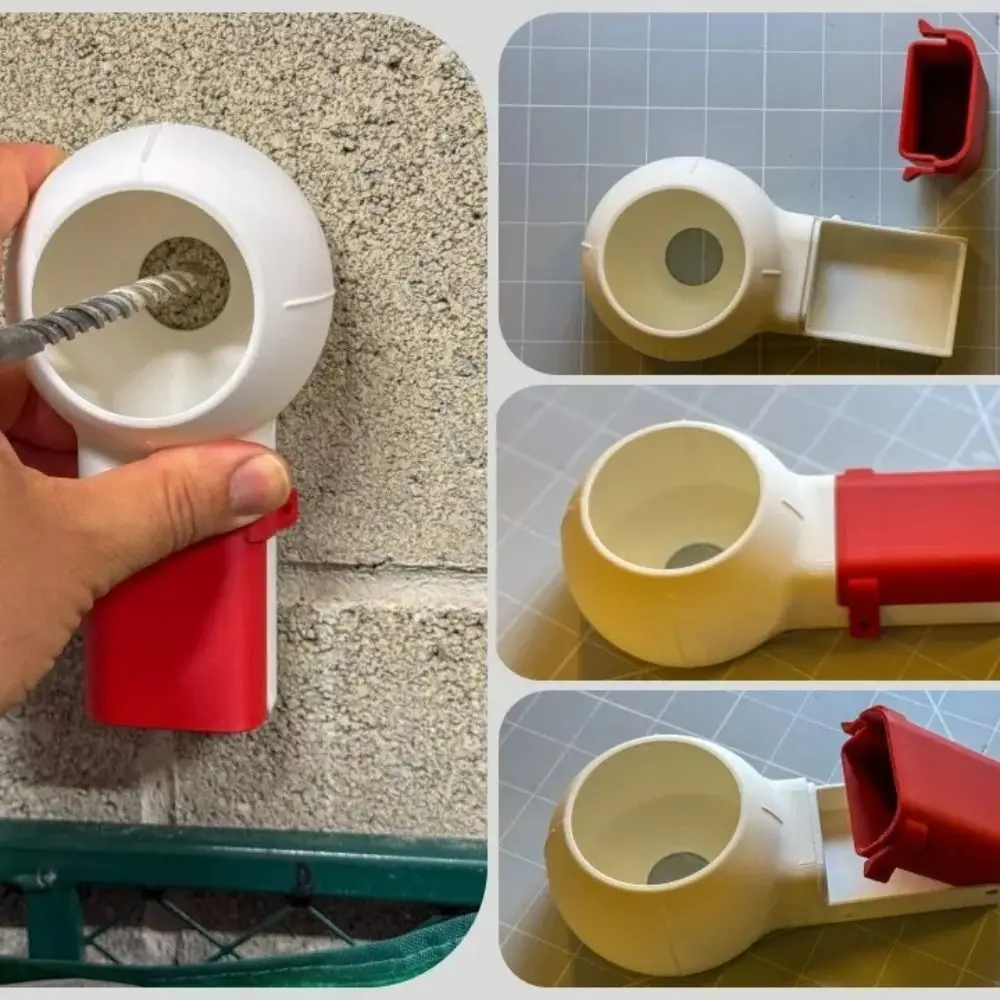 

Нескользящий пылесборник для дрели, многофункциональный портативный коллектор для дрели, пылесборник для сверления стен, сверлильный ящик, инструменты для дрели