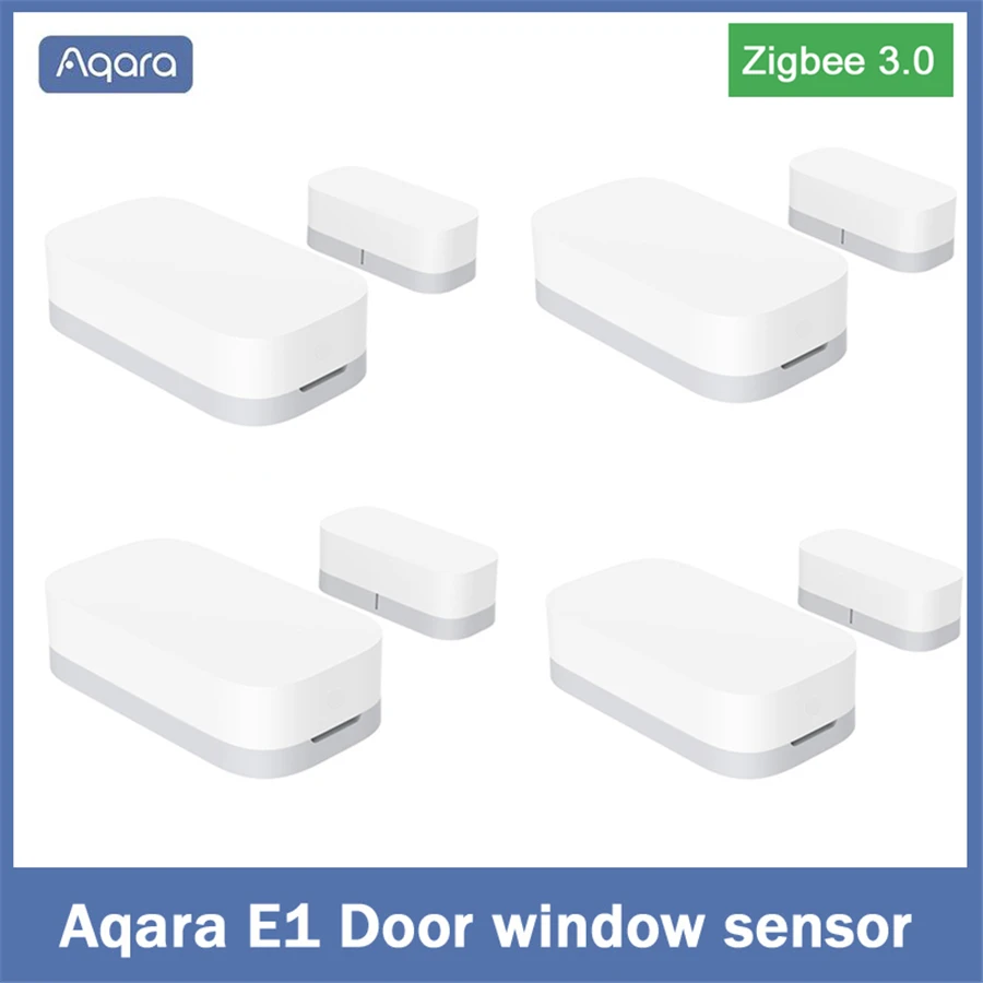 Aqara Door Window Sensor E1 Zigbee 3.0 APP Remote Control Smart Home safety alarm For Xiaomi Mijia APP Apple HomeKit