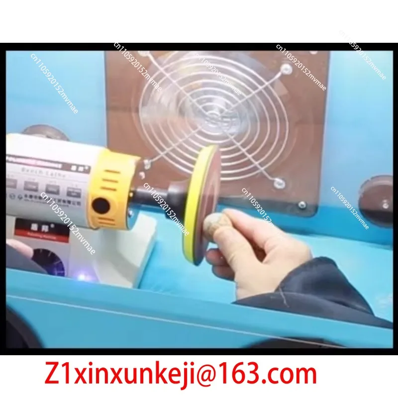 Metal Carving Dust Proof Box Grinding Box Beeswax Jade Buddha Beads Table Mill Carving Polishing Machine