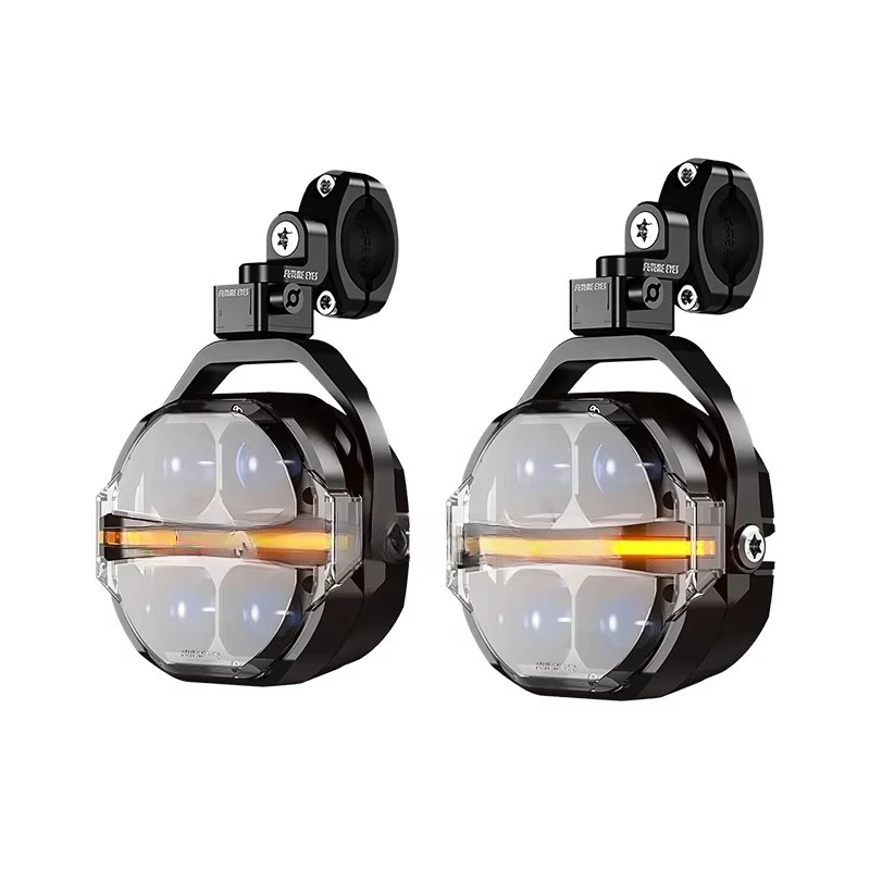 LED Super-bright Low Beam 100W High Distance Light 80W IP67 DL1050 BMW1250GS Electric Vehicle  Car Motorcycle Spotlight